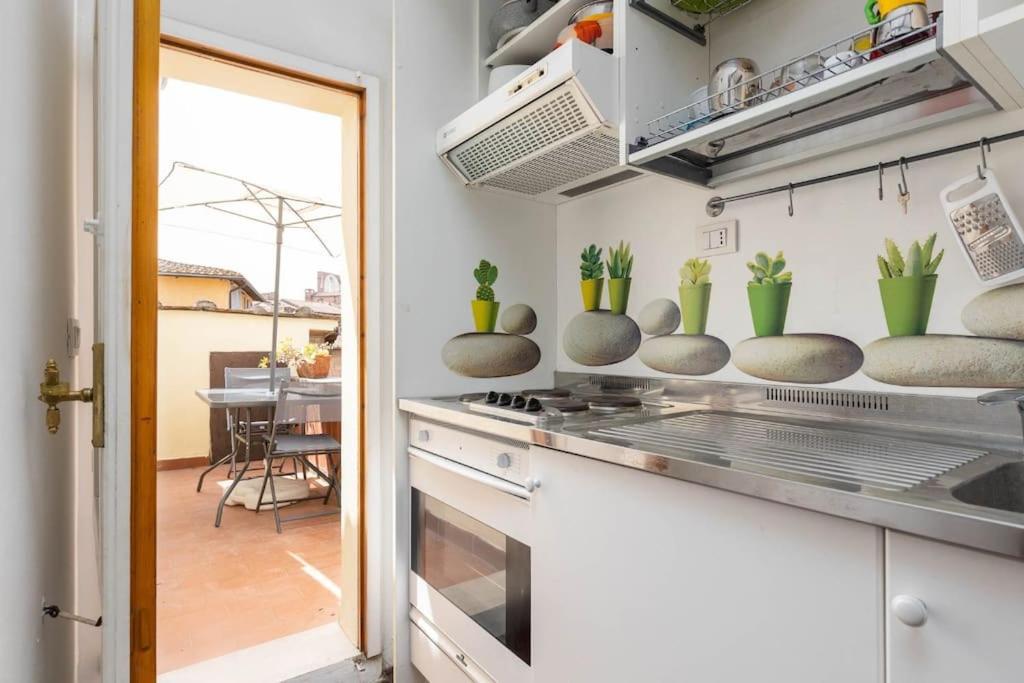 Ferienwohnung Panoramic Lovely Time Siena Exterior foto