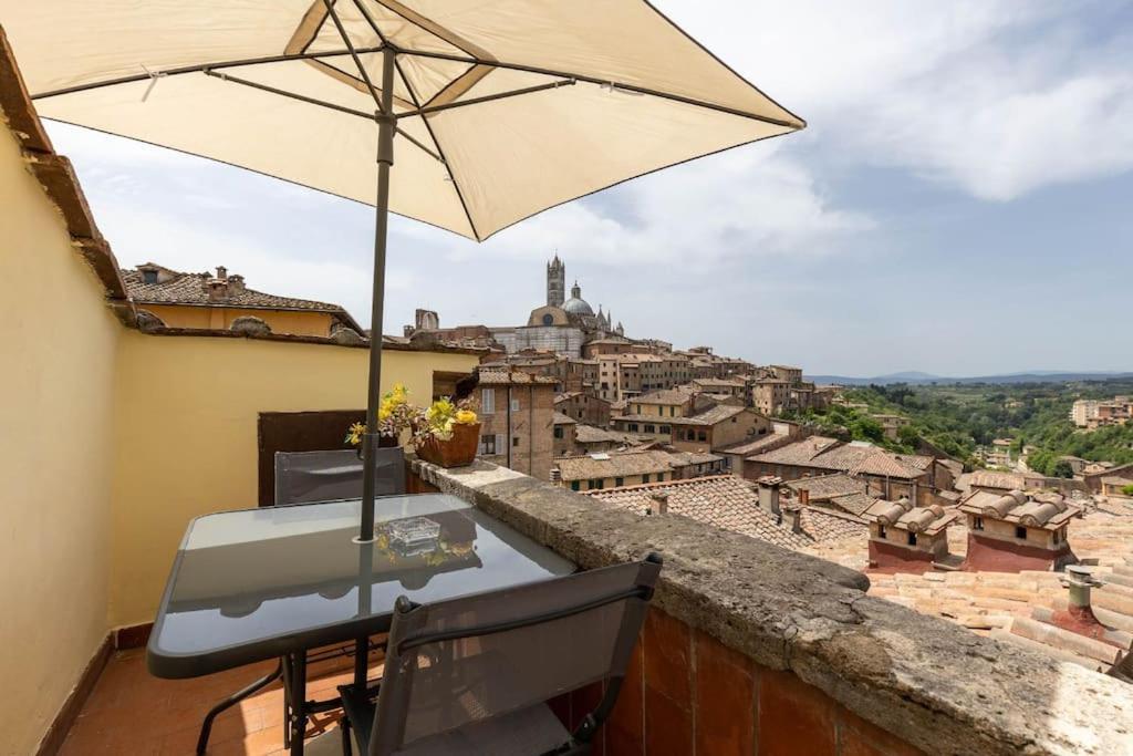 Ferienwohnung Panoramic Lovely Time Siena Exterior foto